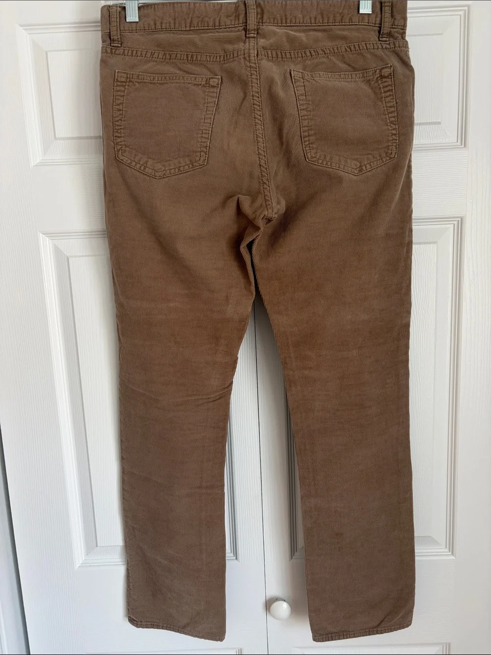 J. Crew 484 slim Men's Slim Straight Corduroy Jeans in Brown